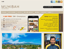 Tablet Screenshot of muhibah.com.bn